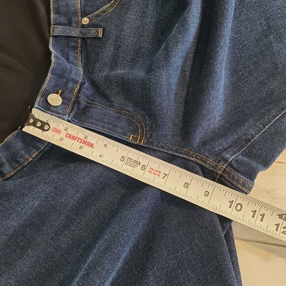 GAP Full Panel Maternity Blue Jeans NEW 34 / 18 Women - Picture 5 of 7